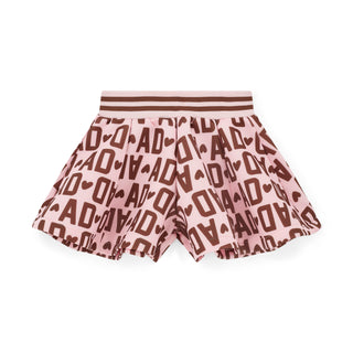 A DEE - Initial Icon Millie Initial Print Short Set