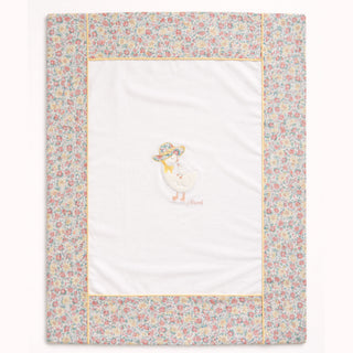 Ninnaoh - Baby Girls Lemon Floral Duck Blanket