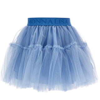 Monnalisa - Daisy Duck Top, Jumper & Skirt Three Piece Set Blue
