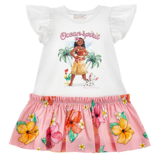Monnalisa - Girls Moana Oceania Dress