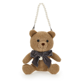 Monnalisa - Caramel Teddy Bear Handbag
