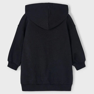 Mayoral - Girls Black Teddy Bear Jumper Dress