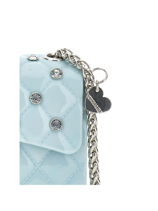 Monnalisa - Girls Blue Embellished PVC Bag