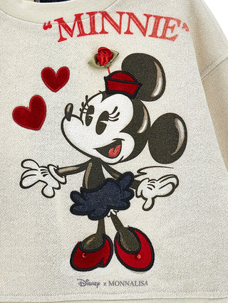 Monnalisa - Minnie Mouse Denim Skirt Set