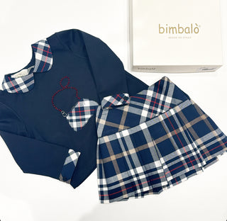 Bimbalo - Navy & Red Skirt Se