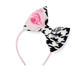 A Dee - Girls Winter Bloom Allie Printed headband