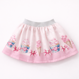 My Girl Boutique - Girls Pink Cupcake Skirt Set