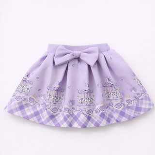 My Girl Boutique - Girls Lilac Carousel Skirt Set