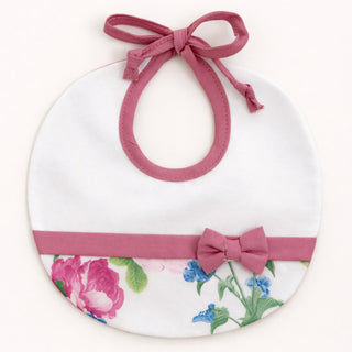 Ninnaoh - Baby Girls Floral Bib