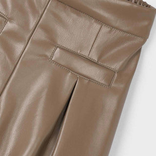 Mayoral - Girls Leatherette Short Set