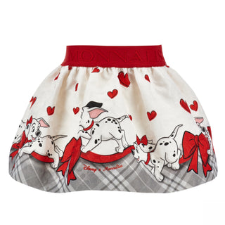 Monnalisa - Baby Girls Dalmatian Shirt, Jumper & Skirt Set