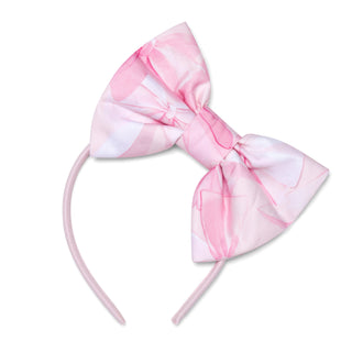 A Dee - Girls Bowtique Chic Bow Print Hair Band