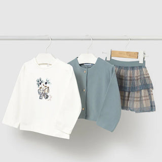 Mayoral - Baby Girls Bluebell Three Piece Skirt Set