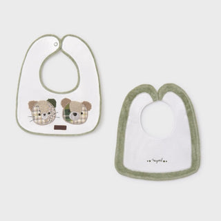 Mayoral - Baby Boys Basil Green Bibs