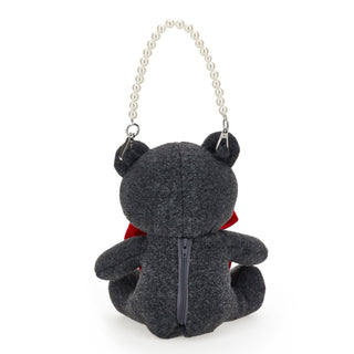 Monnalisa - Red Bow Teddy Bear Bag