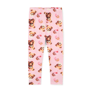 A DEE - Teddy Bear Bakery Madison Bear Print Legging Set