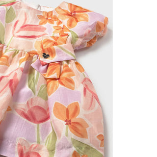 Mayoral - Baby Girls Pastel Floral Dress