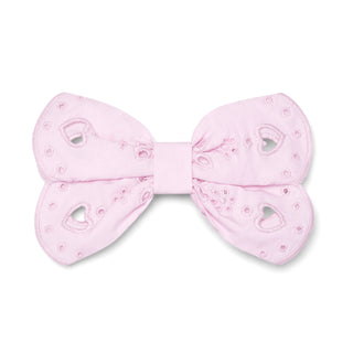 A Dee - Girls Bowtique Chic Pink Broderick Anglaise Hairclip