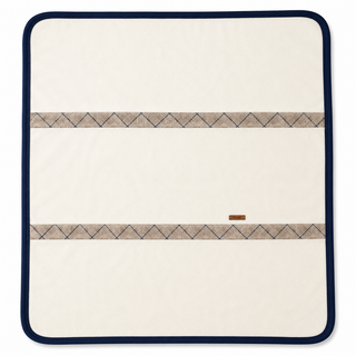 Ninnaoh - Baby Boy Cream & Blue Three Piece Set