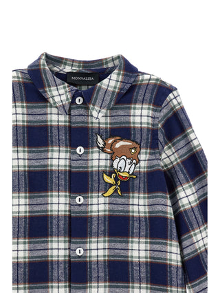 Monnalisa - Boys Donald Duck Shirt, Jumper & Jeans Set