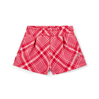 A DEE - Love Story Lexi Check Bow Short Set Snow White