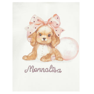 Monnalisa - Girls Puppy Skirt Set