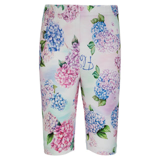 Daga - Girls Pastel Bloom Swan Cropped Legging Set