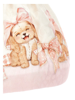 Monnalisa - Girls Puppy Jumper & Skirt Set
