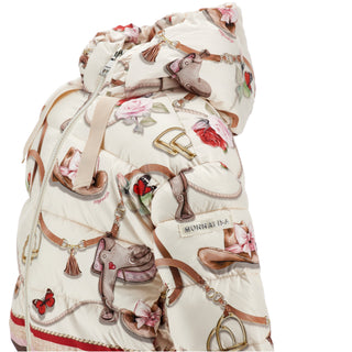 Monnalisa - Girls Puffer Cow Girl Coat