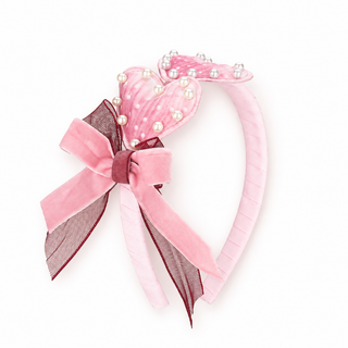Daga - Love Story Pearl Heart Headband