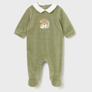 Mayoral - Baby Boys Basil Green Babygrow