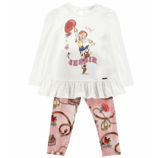 Monnalisa - Girls Jessie Legging Set / Pink