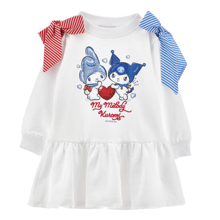 Monnalisa - Girls Long Sleeve My Melody & Kuromi Dress