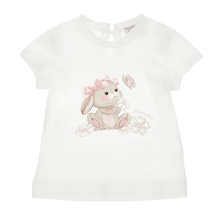Monnalisa - Baby Girls Bunny Skirt Set