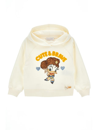 Monnalisa - Daisy Duck Navy Jumper & Skirt Set
