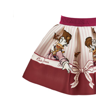 Monnalisa - Daisy Duck Pink Skirt Set
