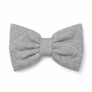 A Dee - Eau De Adee Grey Quilted Hairclip