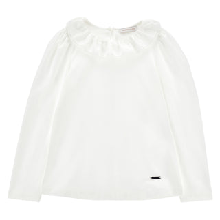 Monnalisa - Girls Jessie Top, Jumper & Denim Skirt Three Piece Set