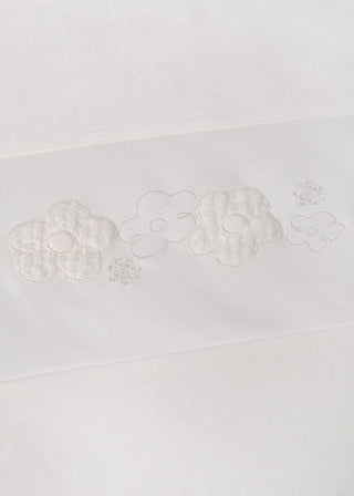 Mayoral - Baby Girls Ivory Flower Blanket