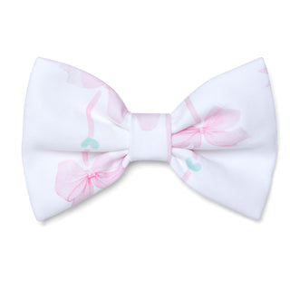 A Dee - Girls Bowtique Chic Bow and Stripes Print Hairclip