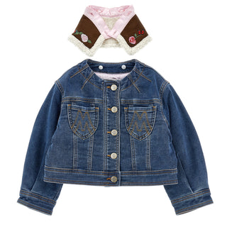 Monnalisa - Girls Jessie Denim Jacket