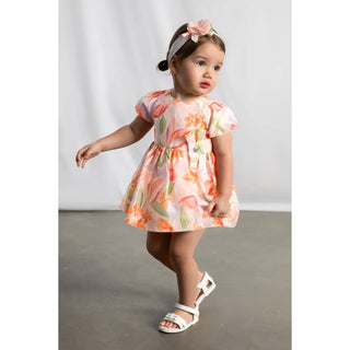 Mayoral - Baby Girls Pastel Floral Dress