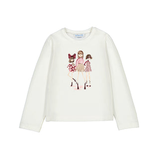 Mayoral - Girls Cherry Red Tweed Style Short Set