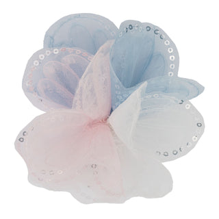 Daga - Girls Ceremony Hair Clip Pink & Blue