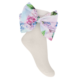 Daga - Girls Pastel Bloom Floral Socks