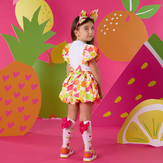 A Dee - Girls Fruitti Tutti Tia Skirt Set