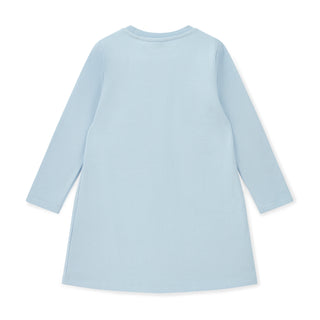 A DEE - Twilight Twirls Lotus Handband Sweat Dress Powder Blue