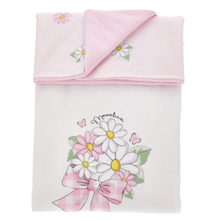 Monnalisa - Baby Girls Flower Print Blanket