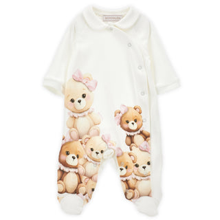 Monnalisa - Teddy Bear Baby Grow