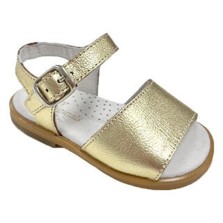 Pretty Originals - Gold Leather Sandals